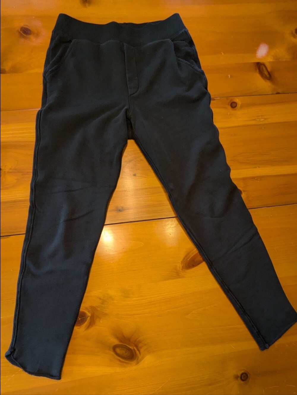 Frank & Eileen Ankle Tulip Hem Jogger Black XS
